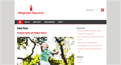 Desktop Screenshot of magicien-reunion.com